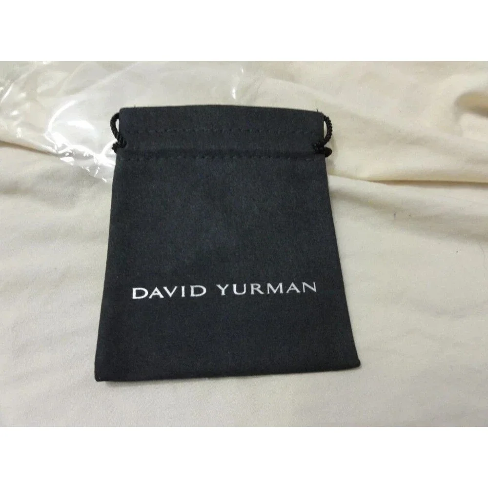 Lot of 5 David Yurman Black Medium Pouches  4.3” x 3.5 Medium for Bangles, NWOT